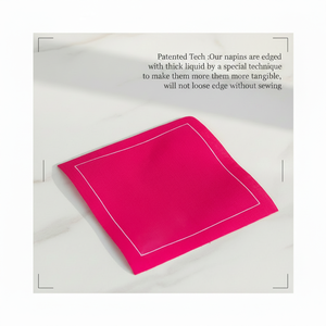 Posavasos Desechables de Algodón Tejido de 10*10cm, Servilletas de Cóctel Desprendibles para Mesa y Avión - Product Image 5