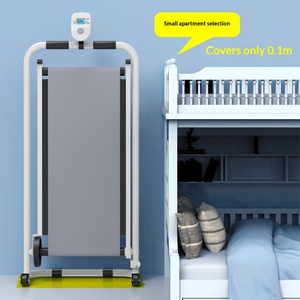 <span class=keywords><strong>Tapis</strong></span> <span class=keywords><strong>de</strong></span> marche mécanique pliable multifonctionnel sans fil pour enfants, avec amortissement et roues en acier - Product Image 4