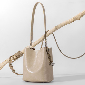 New Fashion Designer Crossbody Bags High Quality PU Leather Shoulder Bucket Bag Casual Totes Luxury Women Handbags and <b>Purses</b> - Product Image 2