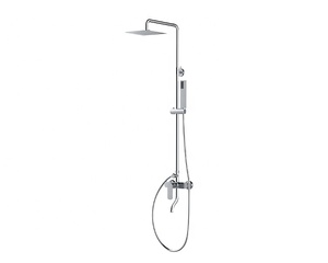 OMASA ensemble de <span class=keywords><strong>douche</strong></span> de bain à effet pluie à 3 voies de haute qualité tige de <span class=keywords><strong>douche</strong></span> fixe et <span class=keywords><strong>long</strong></span> bec cascade <span class=keywords><strong>douche</strong></span> à main <span class=keywords><strong>Flexible</strong></span> et jet Big Top - Product Image 1