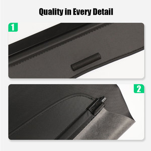 Accessori per auto copertura del carico posteriore copertura estraibile per <span class=keywords><strong>SUBARU</strong></span> XV 2013-2017 <span class=keywords><strong>CROSSTREK</strong></span> - Product Image 4