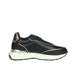Zapatillas Deportivas para Mujer, Negras, con Suela Gruesa, Modelo 2429101 - Product Image 4
