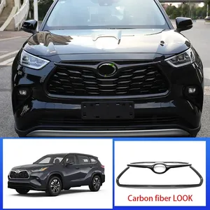 Cadre de calandre central de pare-chocs avant pour accessoires de style automobile 2022+ Garniture de capot 2020 2021 2022 2023 - Product Image 2