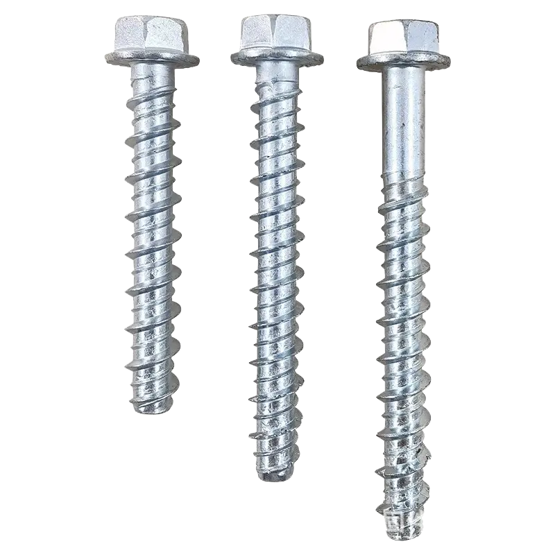 Carbon steel stainless steel concrete anchor bolts Hexagonal head screws