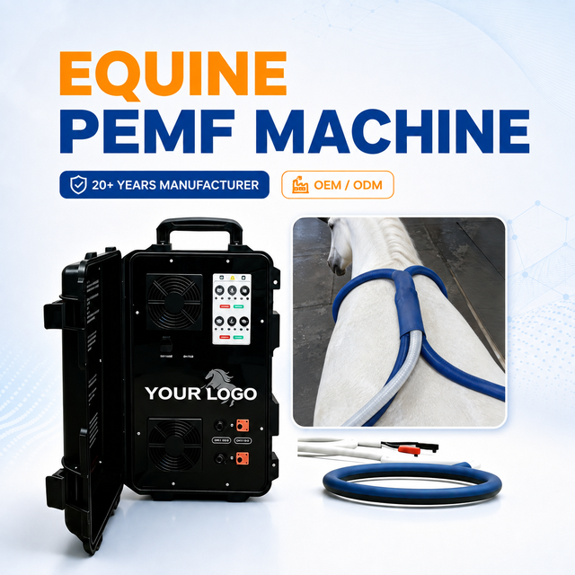 OEM ODM PEMF Magnetic Therapy Device for Horses Pemf Pulsed Electromagnetic Field Physiotherapy Equipment Equine Pemf  Machine