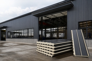 Panneau de toiture pour entrepôt <span class=keywords><strong>agricole</strong></span>, panneau sandwich EPS facile à installer, résistant aux UV, prix compétitif - Product Image 1
