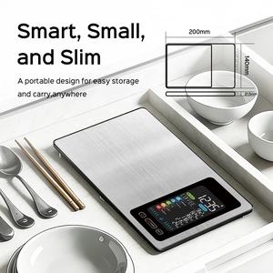 Balance de cuisine électronique intelligente haute précision <span class=keywords><strong>avec</strong></span> affichage LCD et arrêt automatique, en acier inoxydable, précision 1g - Offre Spéciale - Product Image 1