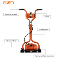 Machine à béton GZD pour le nivellement des sols, 800W, 25kg, matériau en fer, 220V/380V, racle à béton électrique