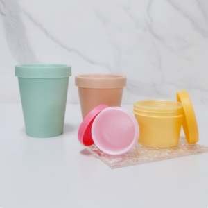 Wholesale 30g 50g 100g 200g Pp Colorful Facial Cleansing Packaging Plastic Cosmetic Container <b>Empty</b> Face Cream <b>Jar</b> - Product Image 2