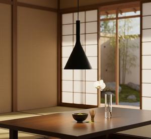 Lampes suspendues de style industriel en laiton finition antique, luminaire décoratif suspendu au plafond, LED à intensité variable, installation facile - Product Image 3