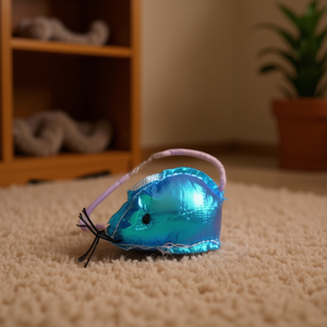 Jouet pour chat en tissu irisé avec herbe à chat, 6,5 cm, pour jeu interactif - Product Image 2
