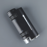 Portable Microscope 60X-120X Model Children's Interest Development Handheld Scientific Observation Biological Children's Gifts