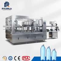 Máquina Automática de Llenado de Botellas de Agua Directo de Fábrica, Línea de Producción de Llenado de Líquidos de Alta Eficiencia para Agua Mineral y Bebidas