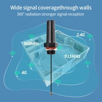 Antenne amplificatrice de signal externe sans fil Omni, antenne Wifi extérieure 2,4 GHz pour éclairages LED