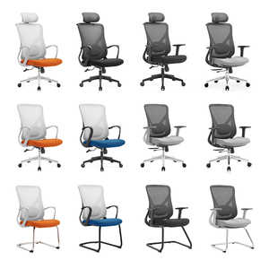 Chaise de bureau de direction moderne de luxe, chaise d'ordinateur pour PDG avec cadre en aluminium et dossier en maille, réglable en hauteur, vente en gros Kepo Space - Product Image 2