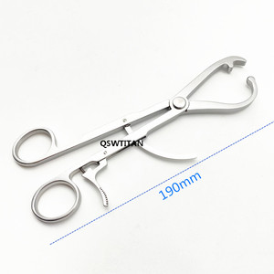 Pince de maintien d'os Mâchoire dentelée Pince de maintien d'os à cliquet souple Instrument orthopédique - Product Image 4