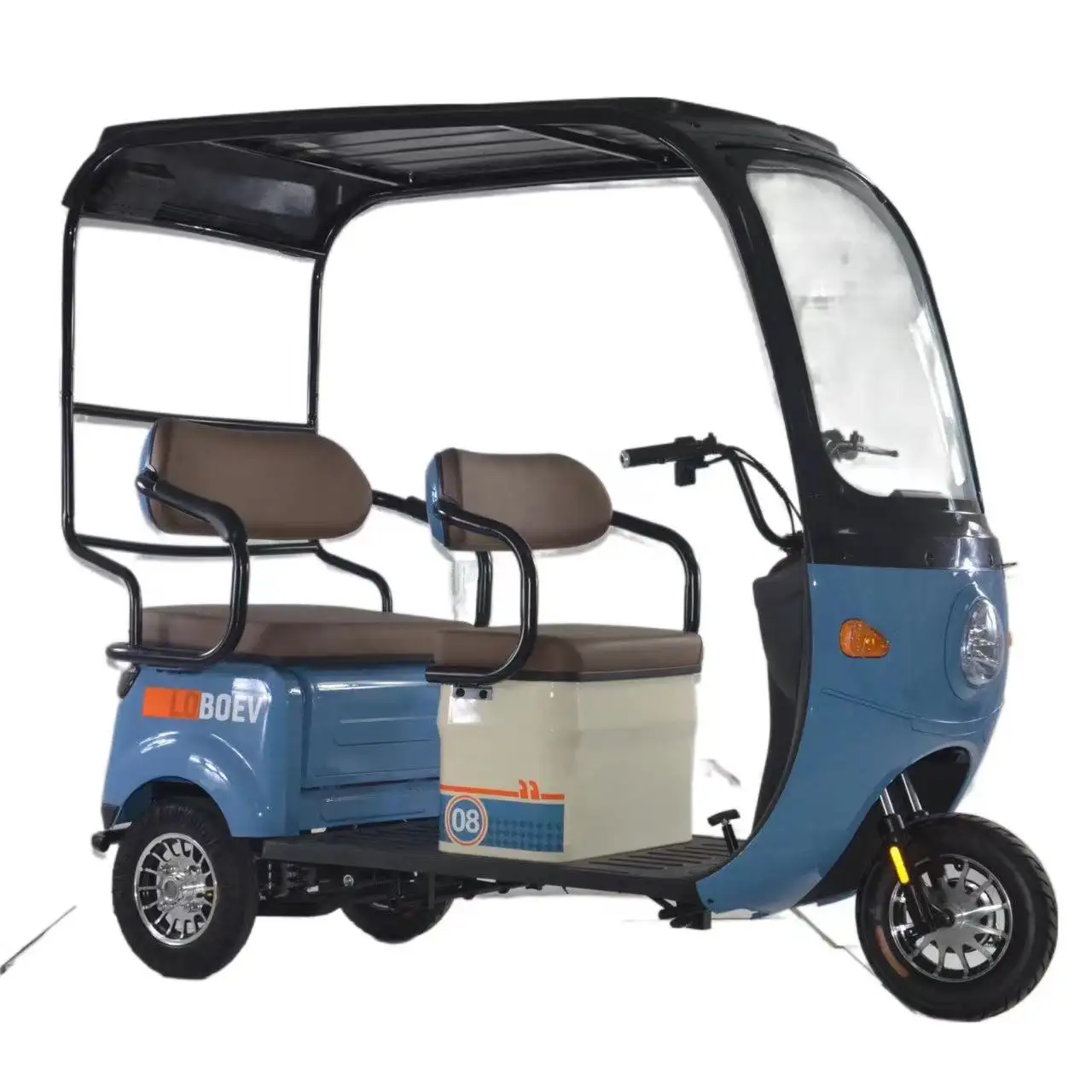 Electric Passenger Tricycle Cheap Electric Motor Tricycle Price Open Roof Electric Tricycle