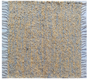 Alfombras de lana tejidas a mano con textura, decoración bordada para el hogar, alfombras duraderas para oficina, dormitorio, sala de estar, producto de alta calidad de la India - Product Image 1