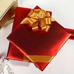 Papel de regalo al por mayor de fábrica 43*300 cm embalaje de papel metálico - Product Image 3