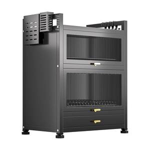 מתכת פחמן פלדה כפול עמיד למים מודרני צלחת מטבח רב תכליתי מודרני מדף מדף עבור ייבוש קערות צלחות אחסון סכו "ם - Product Image 1