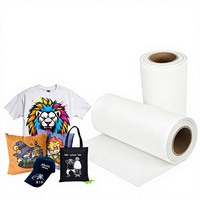 Papier de transfert DTF à double face haute qualité, prix usine, film PET A3 résistant à l'humidité pour impression numérique sur vêtements
