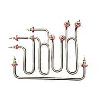 Élément chauffant tubulaire SS304 220V pour chariots de cuisson à la vapeur du riz et chariots de maintien au chaud des aliments, personnalisable 120V