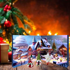 Calendario de Adviento de Navidad con Figuras de Enanos 2024, Impresión Digital, Figuras Metálicas, Uso en Interiores, Regalo para Adolescentes, Decoraciones - Product Image 2