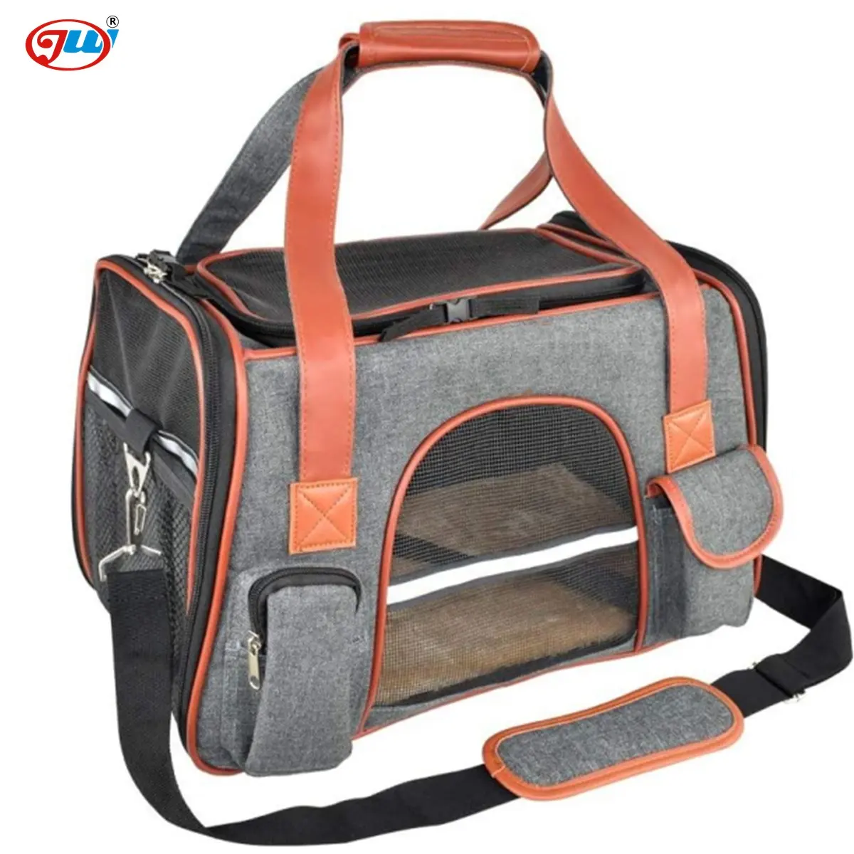 Haustier träger für Katzen und kleine Hunde Airline Approved Soft Sided Carrier, belüfteter Haustier-Reise träger, Autos itz Safe Carrier