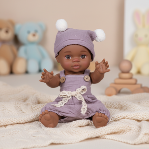 Fournisseur Fabricant Nouveauté 2026 Ensemble de poupées mignonnes à grands yeux de 12 pouces en plastique et fibre, Emballage individuel exquis - Product Image 5