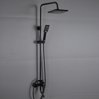 Mitigeur de douche de bain en laiton européen de 25mm, robinet en céramique à jet de pluie doux pour salle de bain d'hôtel, ensemble de douche de bain à prix d'usine