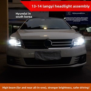 Nuevas Luces LED Duales U de Conducción Diurna para Modelos Langjing 121314, Conjunto de Faros Modificados con Lente, Color 6000k, Faros LED Nuevos - Product Image 2