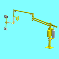 Manipulador Robótico Eléctrico de 200 kg de Carga, Brazo Articulado Plegable con 3 Articulaciones Giratorias, para Manejo de Materiales Pesados