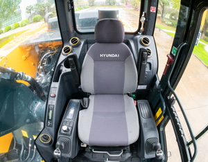 Excavadora de cadenas Hyundai HX200N amarilla, excavadora hidráulica para construcción, máquina de servicio pesado - Product Image 4