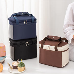 Nouveau sac isotherme portable cationique pour le déjeuner, sac isotherme pour garder au frais, sac de pique-nique portable pour étudiants, boîte à lunch, personnalisation possible - Product Image 1