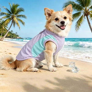 Abbigliamento Estivo per Cani in Tessuto Rinfrescante in Poliestere, Resistente ed Elegante, Design di Lusso, <span class=keywords><strong>Costume</strong></span> per Animali Domestici per Vendita all'Ingrosso - Product Image 1