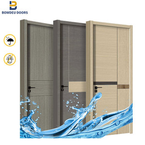 WPC-puertas impermeables <span class=keywords><strong>para</strong></span> el interior <span class=keywords><strong>de</strong></span> la habitación del baño, panel <span class=keywords><strong>de</strong></span> plástico <span class=keywords><strong>de</strong></span> <span class=keywords><strong>madera</strong></span>, conjunto <span class=keywords><strong>de</strong></span> marcos compuestas <span class=keywords><strong>de</strong></span> hojas, último diseño, <span class=keywords><strong>precio</strong></span> barato - Product Image 3