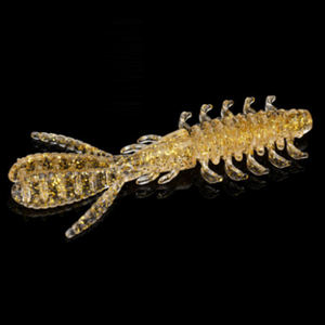 Pour LUTAC leurre de pêche aux crevettes souples appâts souples <span class=keywords><strong>TPE</strong></span> 62MM/75MM 1.8G/<span class=keywords><strong>3G</strong></span> flottant imprimé rivière lac ruisseau sans crochets - Product Image 2