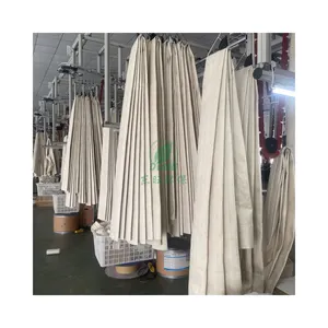 Different kinds low price customized supplier ptfe membrane nomex filter bag for cement steel plant bag housing dust collector