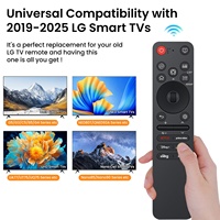 Télécommande Magique AN-MR25GA à Code Fixe pour Smart TV 2019-2025 Compatible avec les Modèles OLED/QNED/UHD/LED/LCD, Souris Aérienne Sans Fil, Commande Vocale
