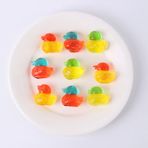 Bonbons gélifiés en gros personnalisés aux saveurs de fruits assortis, sucrés et acidulés, certifiés Halal, en forme de canard - Product Image 6