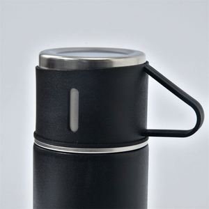 Bouteille d'eau isotherme en acier inoxydable pour voyage en extérieur, tasse à café ou à thé, gourde sous vide avec couvercle, idéale pour un coffret cadeau - Product Image 2
