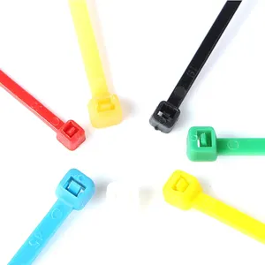 Nylon PA66 Mountable Head Cable Tie Plastic Electric Wire Cable Tie