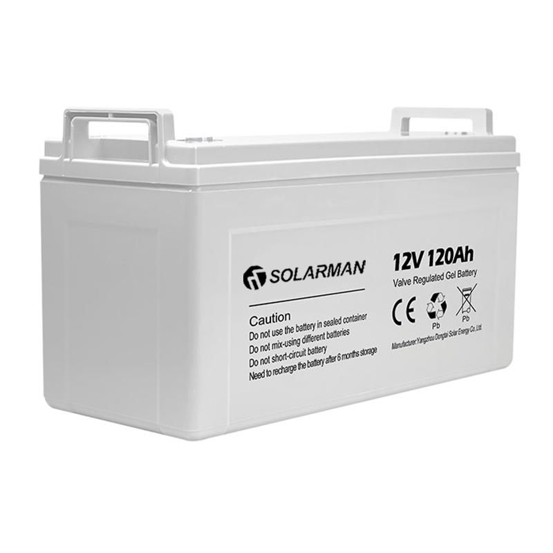 Batterie Gel 120Ah Décharge Lente - Parfaite Pour Camping-Car, Solaire Et Voiture Enfants 12V