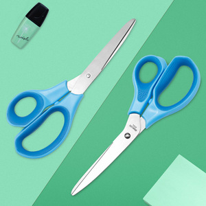 Office Scissors 8 Inch Stainless Steel Blue Handles For Home And Office Use - Product Image 2