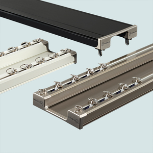 Su misura lunghezza popolare di alta qualità pesante pista in alluminio con <span class=keywords><strong>tende</strong></span> di tracciamento in PVC - Product Image 3