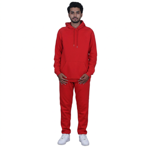 Conjunto Deportivo Urbano para Hombre, 100% Algodón, Sudadera con Capucha de Alta Calidad, Chándal para Hombre, 100% Algodón - Product Image 1