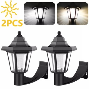 Lampe solaire LED d'extérieur en plastique pour jardin, hexagonale, style vintage, pour pelouse, indice de protection IP54, à insérer dans le sol ou à fixer au mur - Product Image 3