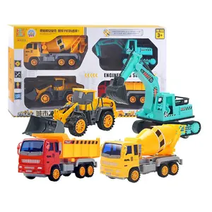 Penjualan Langsung Pabrik Mainan Truk Pemadam Kebakaran Mesin Mainan Bulldozer Ekskavator