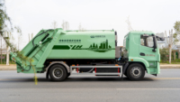 Tracteur à bas prix manuel nouveau camion compacteur à ordures électrique