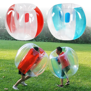 रंगीन आउटडोर pvc tpvc tpvc प्लास्टिक <span class=keywords><strong>inflatable</strong></span> बम्पर बॉल ज़ोरब बॉल बॉडी बबल फुटबॉल बॉल - Product Image 4